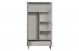 ADU WARDROBE PINE LIGHT GREY 195 - CABINETS, SHELVES